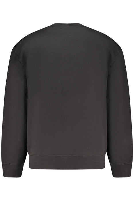 Calvin Klein Mens Black Zip-Up Sweatshirt
