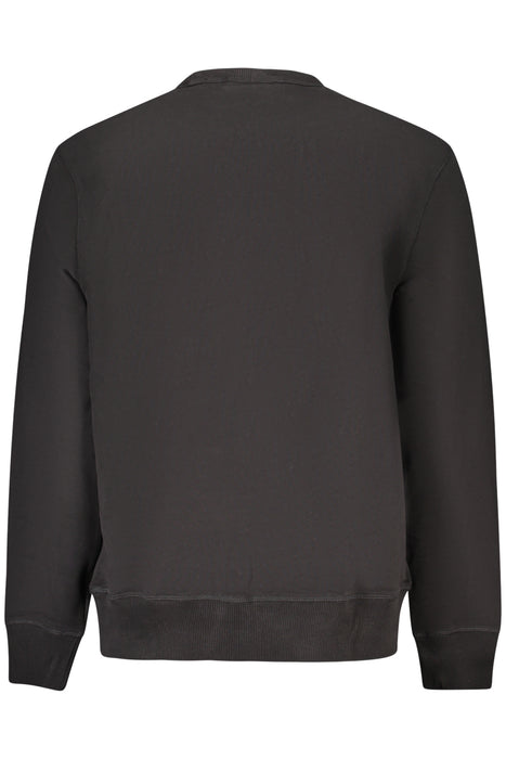 Calvin Klein Mens Black Zip-Up Sweatshirt