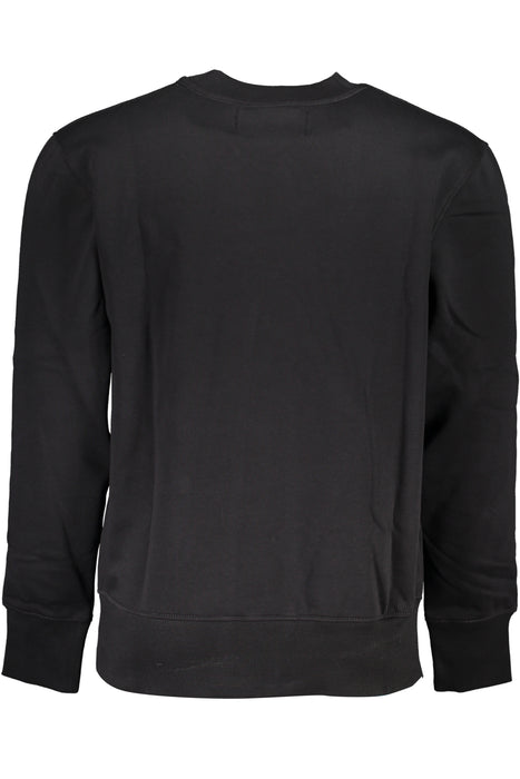 Calvin Klein Mens Black Zipless Sweatshirt
