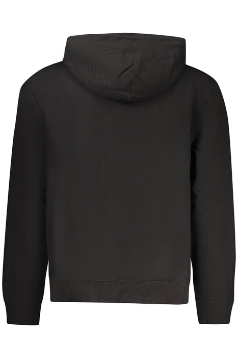 Calvin Klein Mens Black Zip-Up Sweatshirt