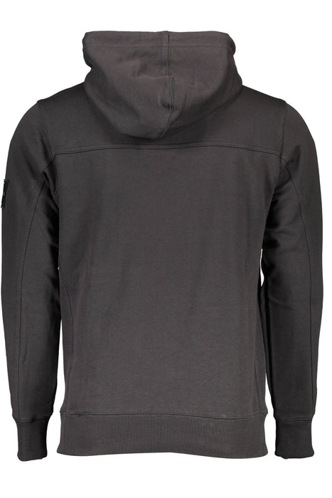 Calvin Klein Mens Black Zip-Up Sweatshirt