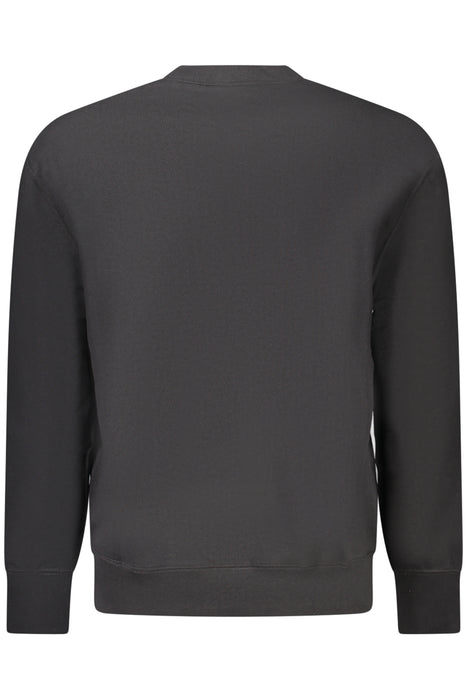 Calvin Klein Mens Black Zip-Up Sweatshirt