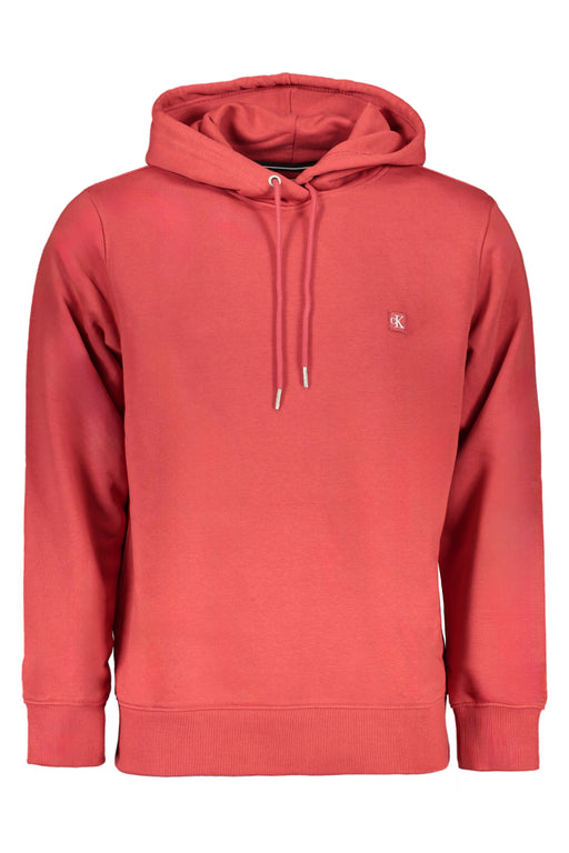Calvin Klein Mens Red Zip-Out Sweatshirt