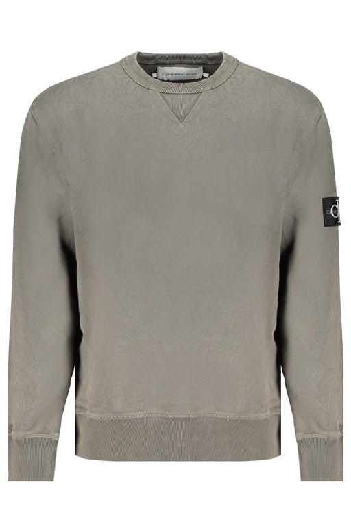 Calvin Klein Mens Green Zipless Sweatshirt