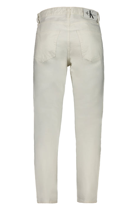 Calvin Klein Ανδρικό Λευκό Denim Jeans | Αγοράστε Calvin Online - B2Brands | , Μοντέρνο, Ποιότητα - Αγοράστε Τώρα