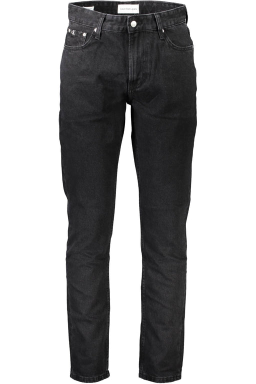 Calvin Klein Mens Black Denim Jeans
