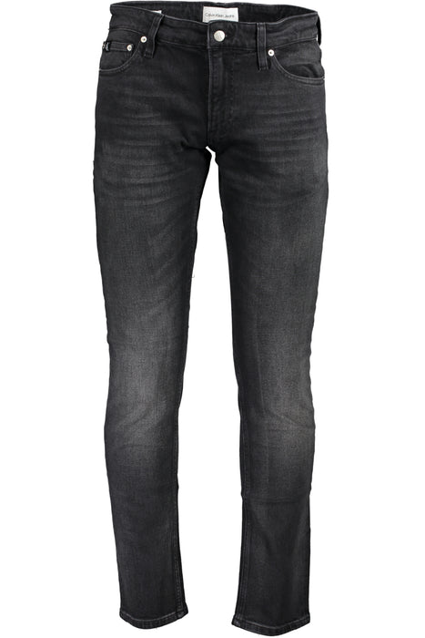 Calvin Klein Mens Black Denim Jeans