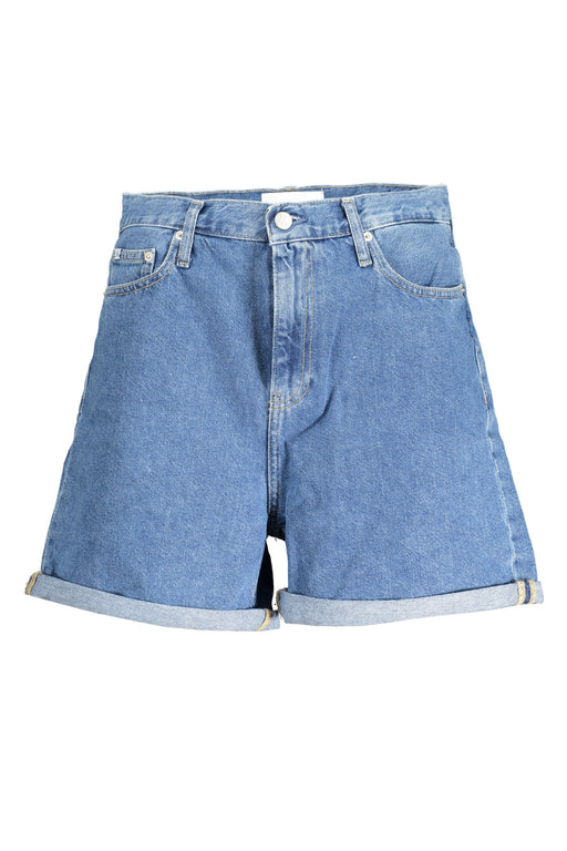 Calvin Klein Jeans Short Women Blue