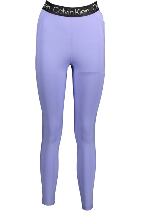 Calvin Klein Leggings Woman Purple