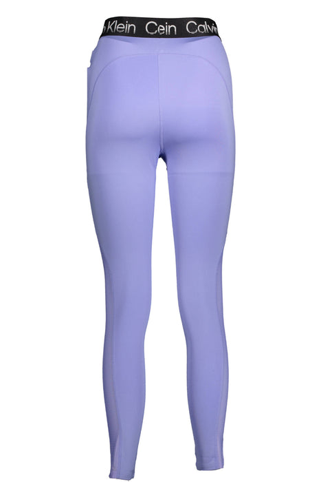 Calvin Klein Leggings Woman Purple