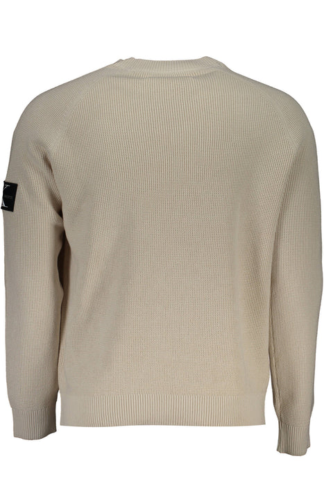 Calvin Klein Man Beige Sweater | Αγοράστε Calvin Online - B2Brands | , Μοντέρνο, Ποιότητα - Υψηλή Ποιότητα - Καλύτερες Προσφορές