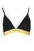 Calvin Klein Womens Triangle Bra Black