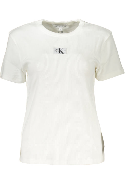 Calvin Klein Womens Short Sleeve T-Shirt White