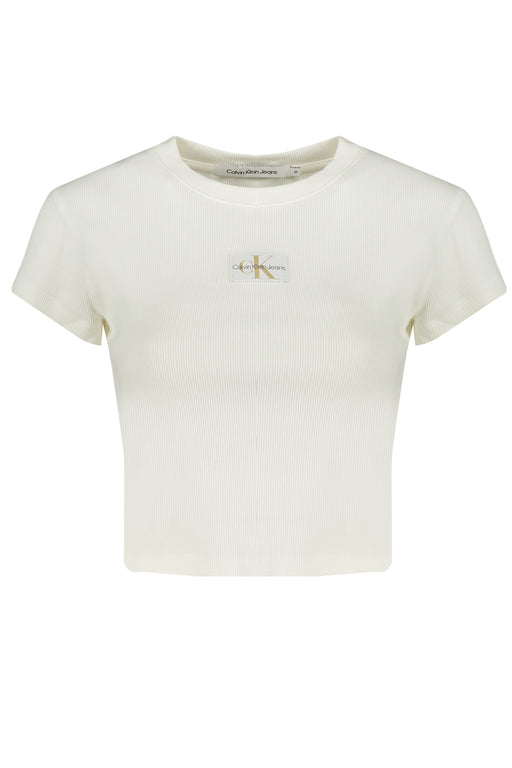 Calvin Klein Womens Short Sleeve T-Shirt White