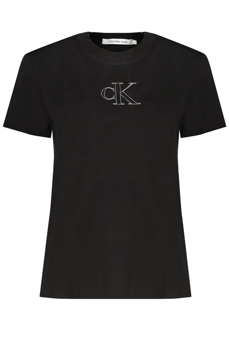 Calvin Klein Womens Short Sleeve T-Shirt Black