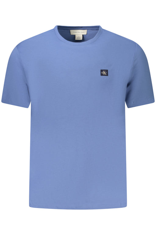 Calvin Klein Mens Short Sleeve T-Shirt Blue