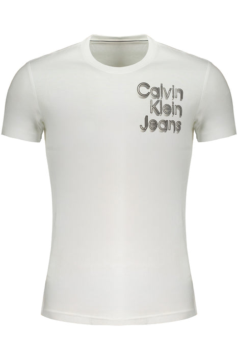 Calvin Klein Mens Short Sleeve T-Shirt White