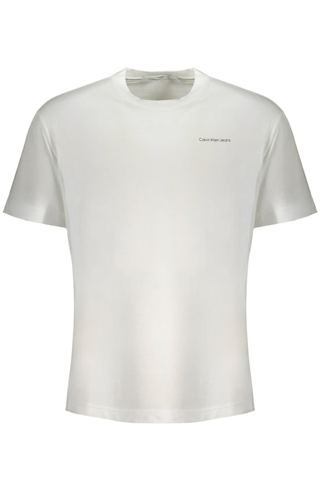 Calvin Klein Mens Short Sleeve T-Shirt White