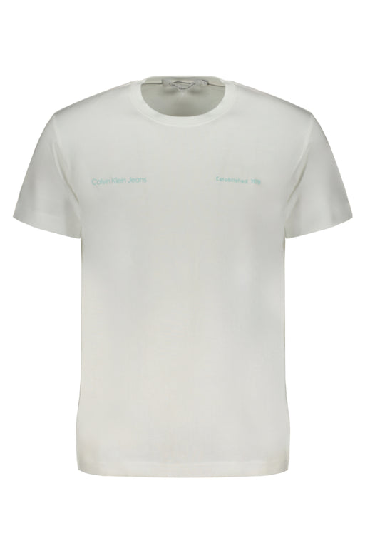 Calvin Klein Mens Short Sleeve T-Shirt White