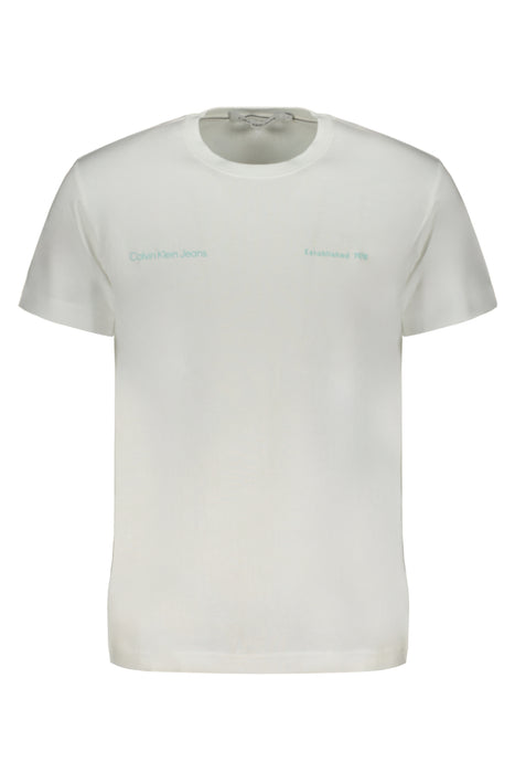 Calvin Klein Mens Short Sleeve T-Shirt White