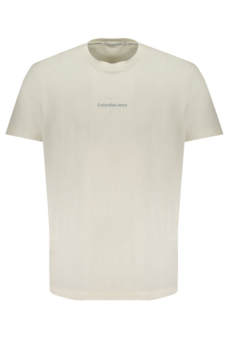 Calvin Klein Mens Short Sleeve T-Shirt White