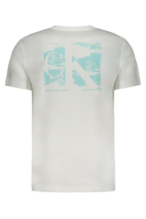 Calvin Klein Mens Short Sleeve T-Shirt White