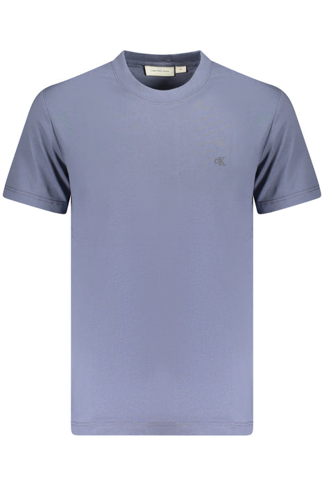 Calvin Klein Mens Short Sleeve T-Shirt Blue