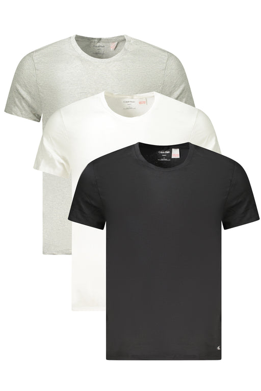 Calvin Klein Mens Short Sleeve T-Shirt Grey