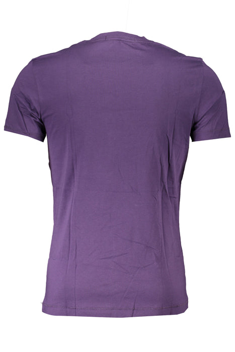 Calvin Klein Mens Short Sleeve T-Shirt Purple