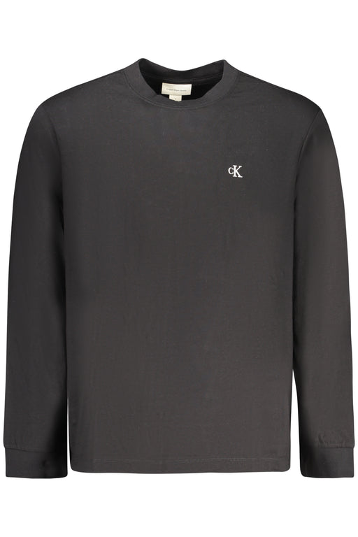 Calvin Klein Mens Long-Sleeved T-Shirt Black