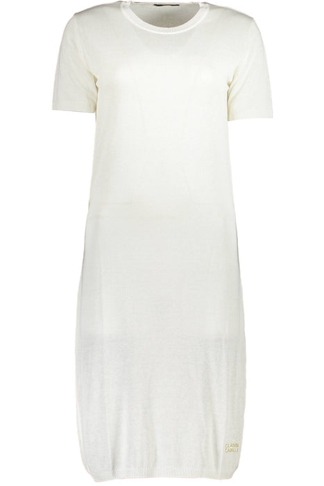 Cavalli Class Womens Short Dress White