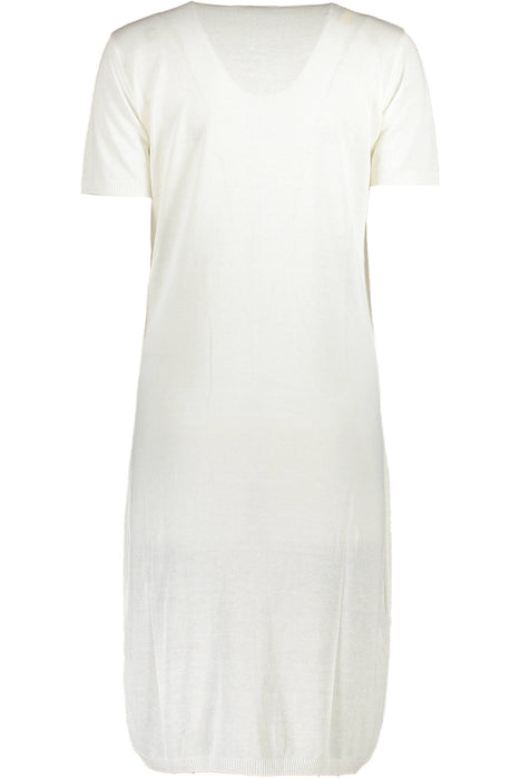 Cavalli Class Short Dress Women White