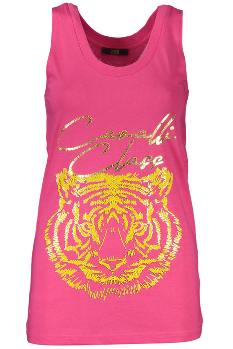 Cavalli Class Womens Tank Top Pink