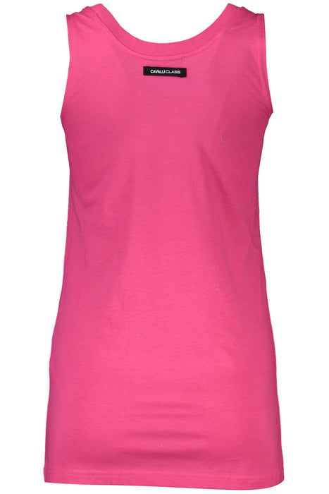 Cavalli Class Womens Tank Top Pink