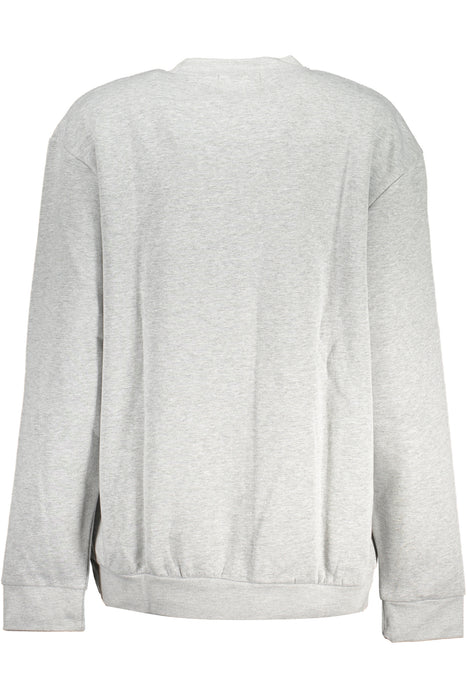 Cavalli Class Womens Gray Zipless Sweatshirt