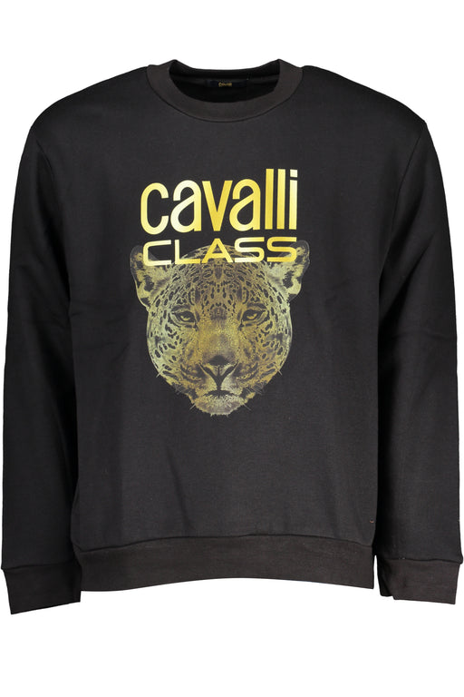Cavalli Class Womens Zipless Sweatshirt Black