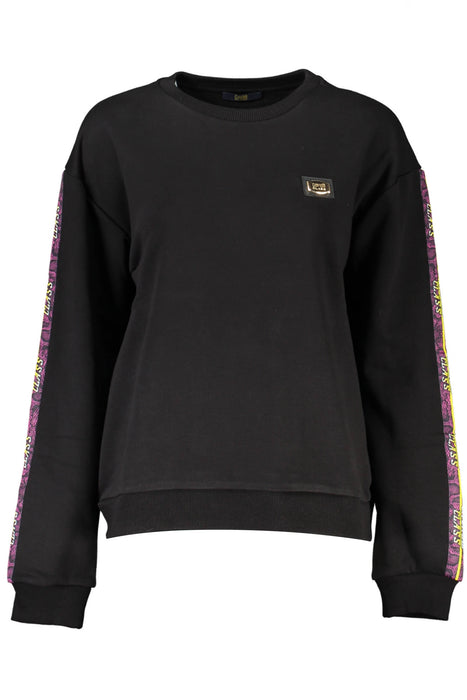 Cavalli Class Black Sweatshirt Without Zip