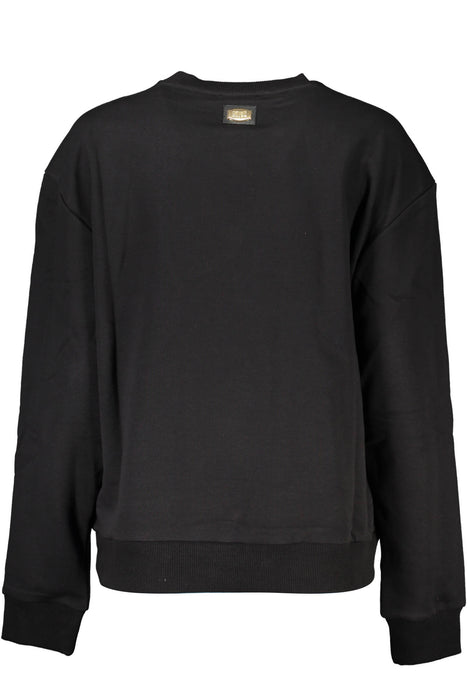 Cavalli Class Black Sweatshirt Without Zip