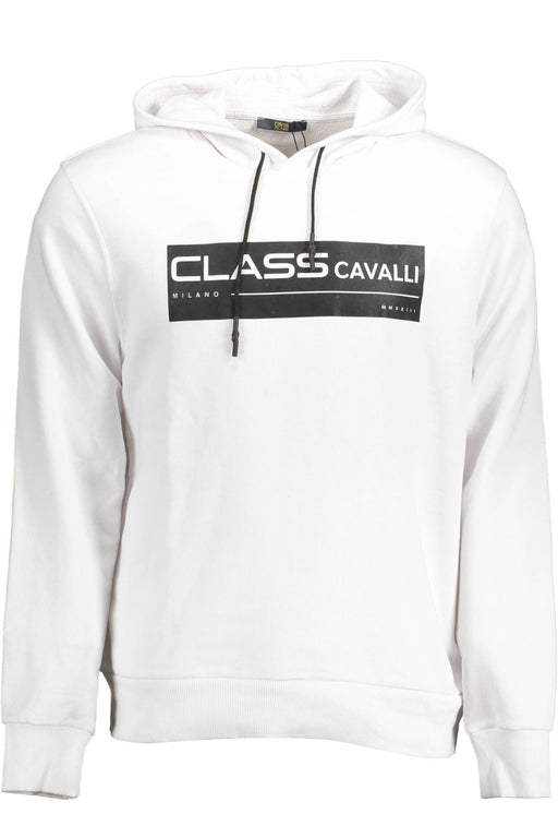 Cavalli Class Sweatshirt Without Zip Man White