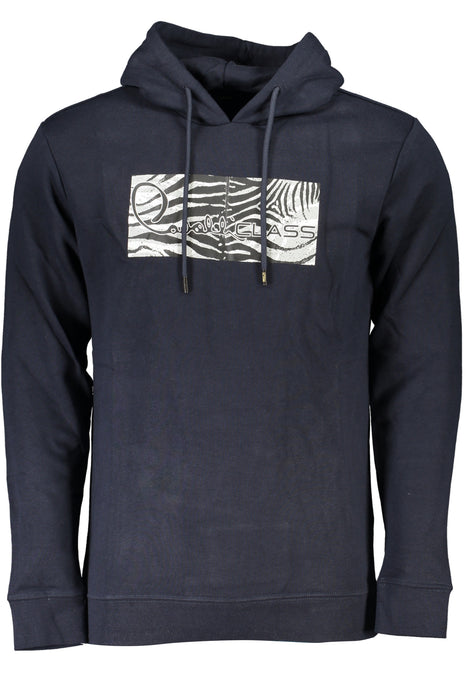 Cavalli Class Mens Blue Zipless Sweatshirt