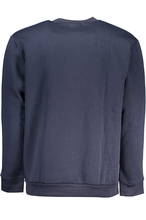 Cavalli Class Ανδρικό Blue Zipless Sweatshirt | Αγοράστε Cavalli Online - B2Brands | , Μοντέρνο, Ποιότητα - Αγοράστε Τώρα