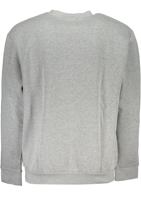Cavalli Class Ανδρικό Gray Zipless Sweatshirt | Αγοράστε Cavalli Online - B2Brands | Δερμάτινο, Μοντέρνο, Ποιότητα - Υψηλή Ποιότητα