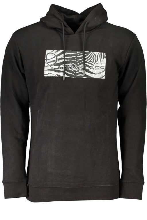 Cavalli Class Mens Black Zip-Out Sweatshirt