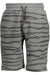Cavalli Class Gray Mens Bermuda Pants