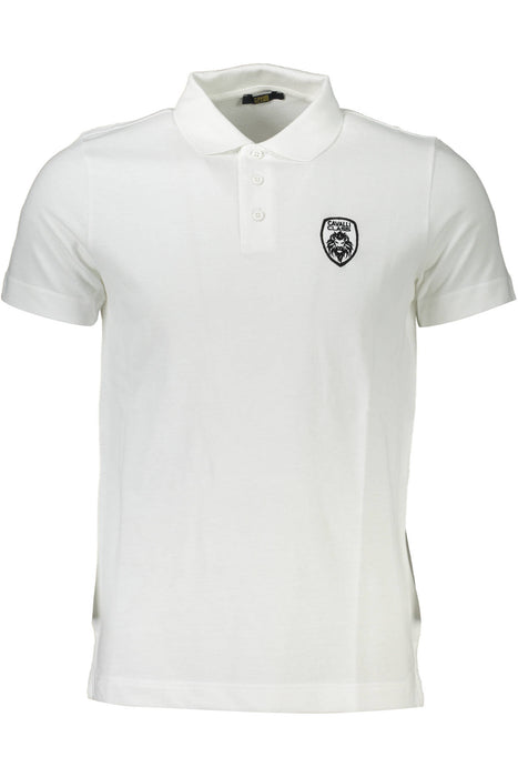 Cavalli Class Polo Short Sleeves Men White