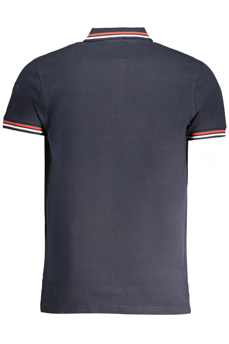 Cavalli Class Mens Short Sleeved Polo Shirt Blue