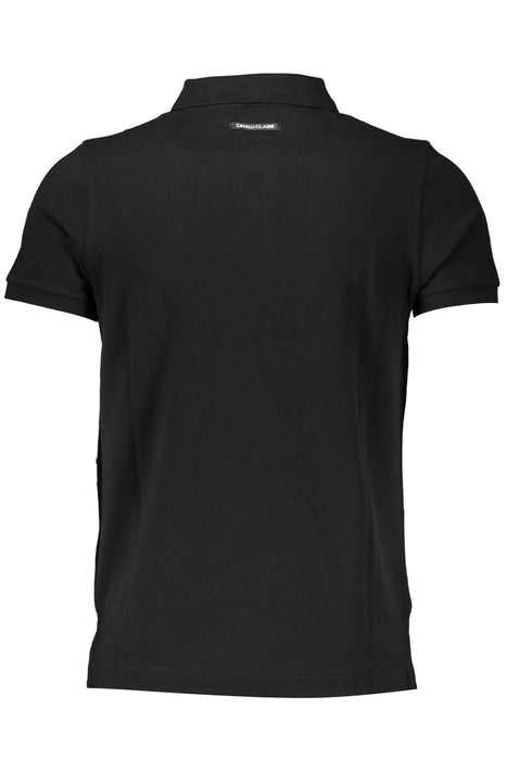 Cavalli Class Polo Short Sleeve Man Black