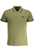 Cavalli Class Mens Green Short Sleeved Polo Shirt