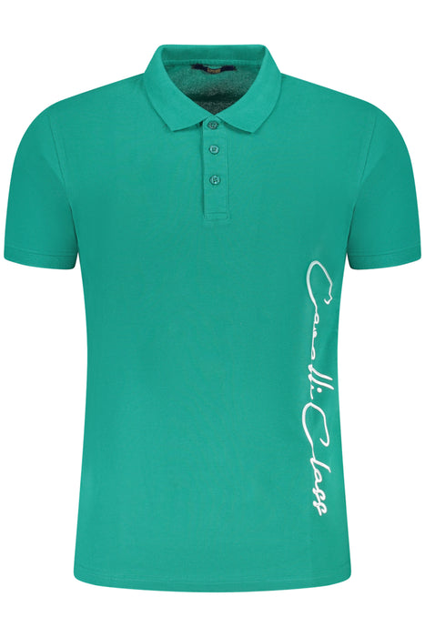 Cavalli Class Polo Short Sleeves Men Green