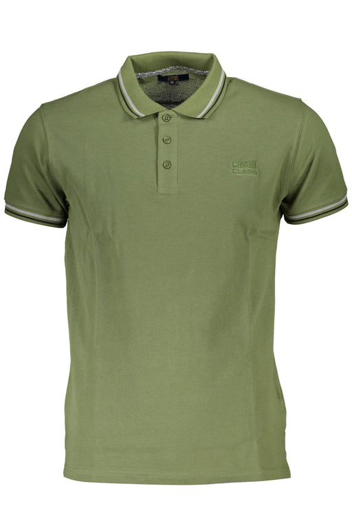 Cavalli Class Polo Short Sleeves Men Green